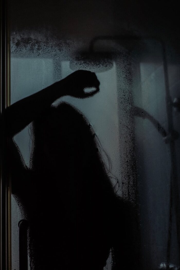 Girl in shower